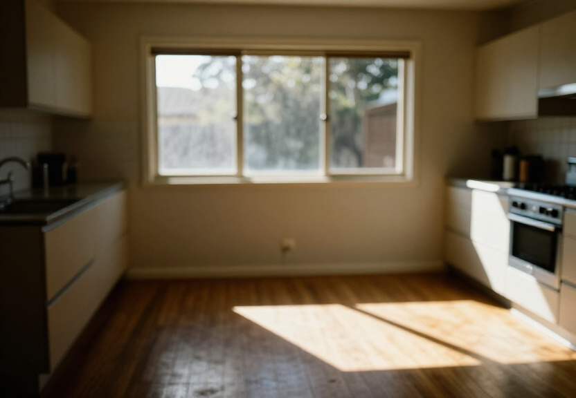Clean kitchen in South Windsor after end of lease pest control
